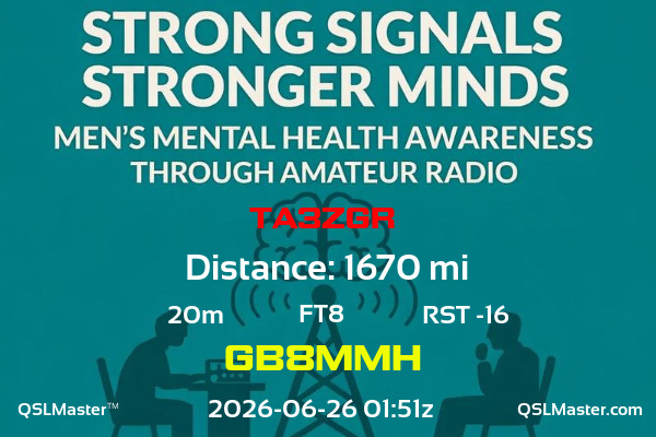QSL GB8MMH