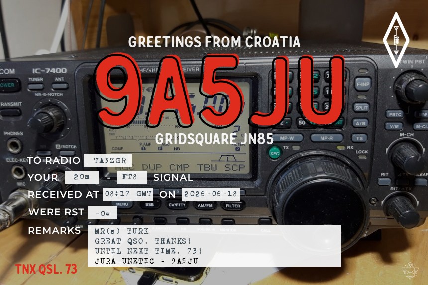 QSL 9A5JU