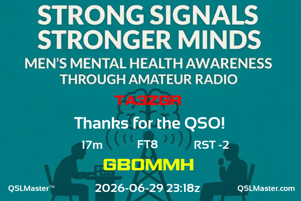 QSL GB0MMH