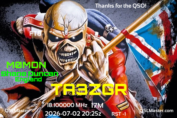 QSL M0MDN