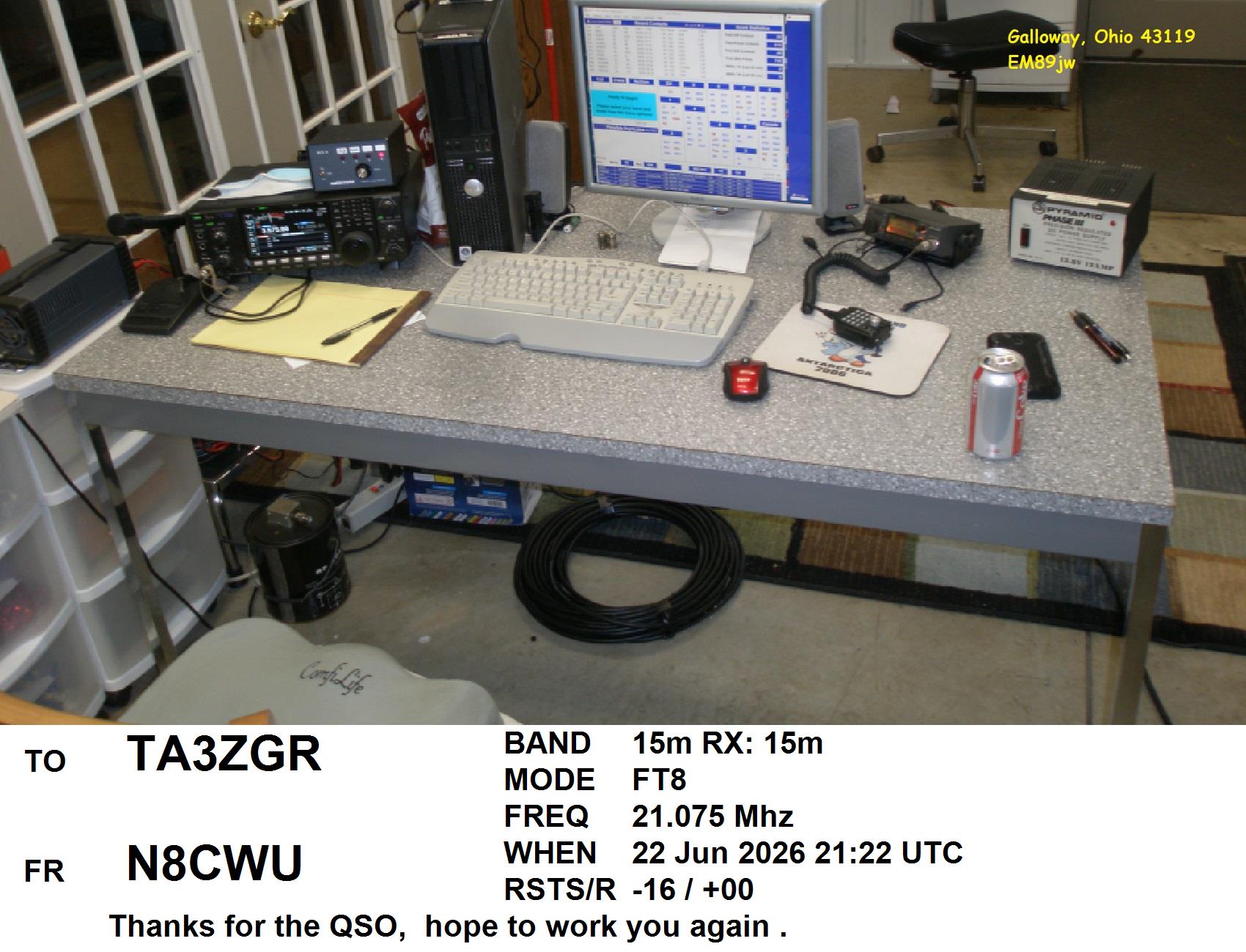 QSL N8CWU