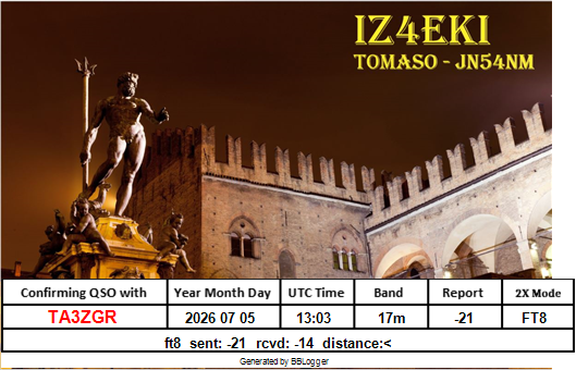 QSL IZ4EKI