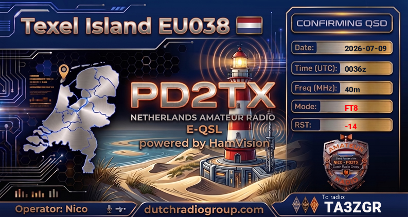 QSL PD2TX
