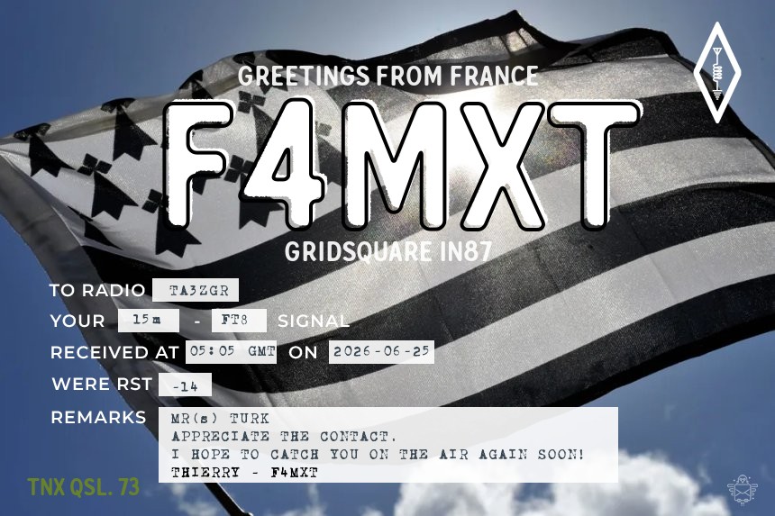 QSL F4MXT