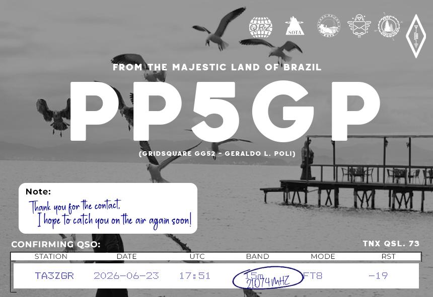 QSL PP5GP