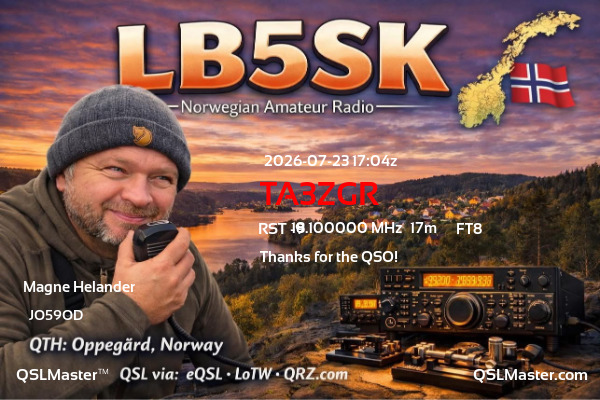 QSL LB5SK
