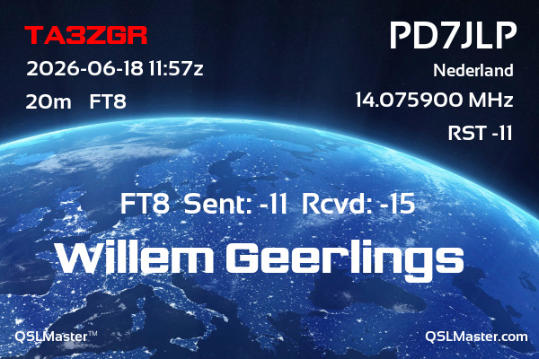 QSL PD7JLP