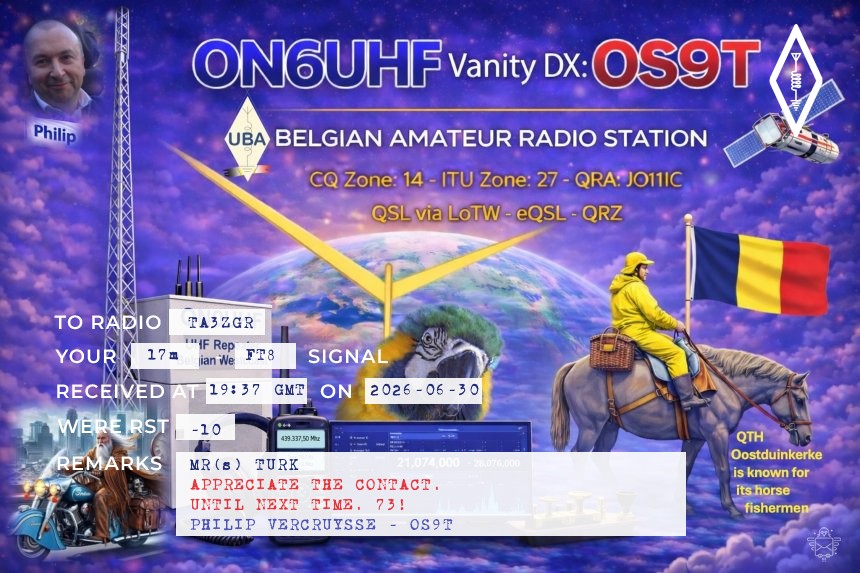 QSL OS9T