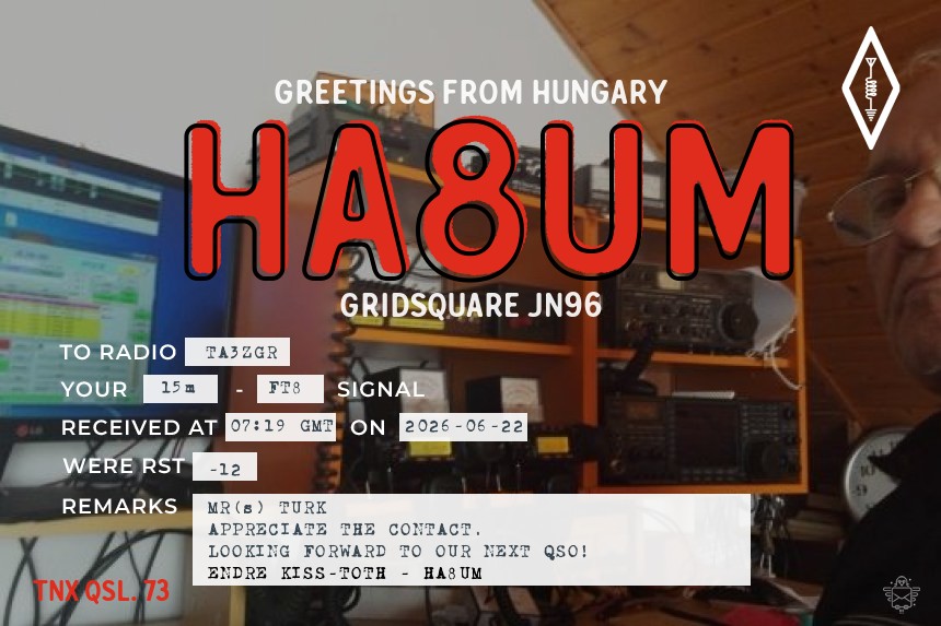 QSL HA8UM