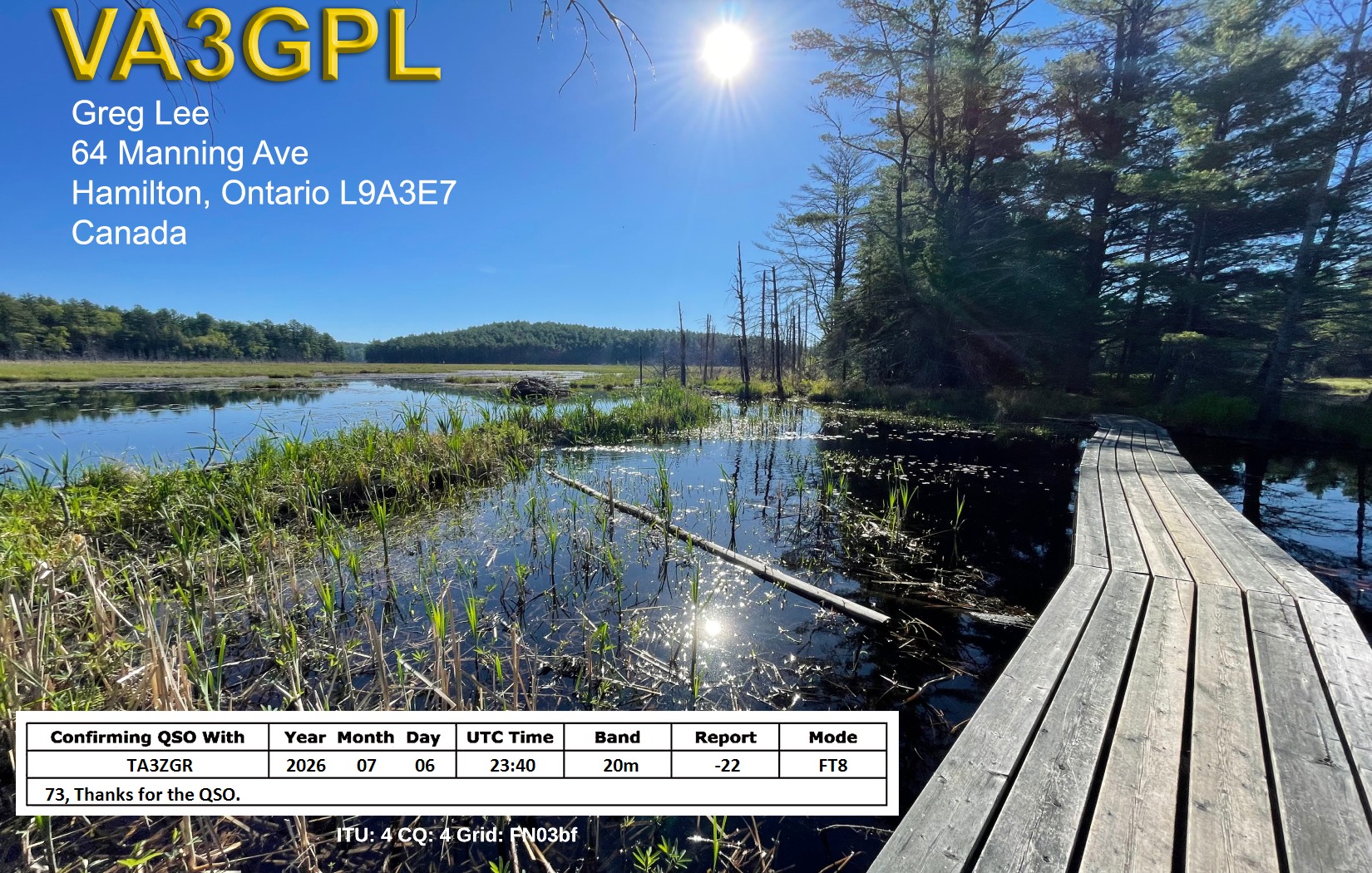 QSL VA3GPL