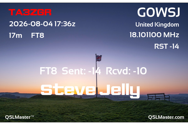 QSL G0WSJ