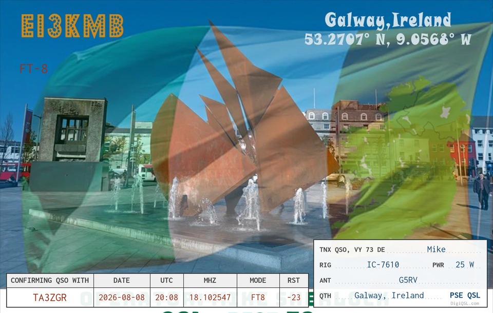 QSL EI3KMB