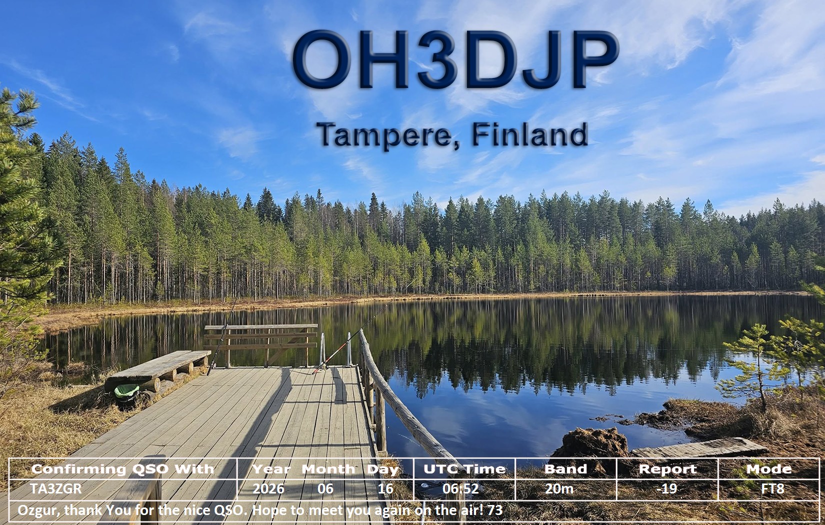 QSL OH3DJP
